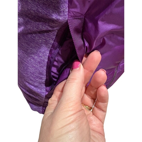 Lululemon Down For A Run Jacket Womens Size 4 Purple Hooded Full Zip Down - Picture 5 of 14